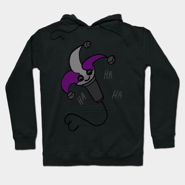 cute mark mic jester Hoodie by Cherry's Tree